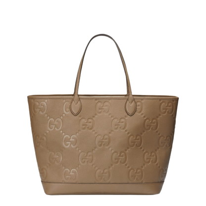 Ophidia Leather Tote Bag - Tan