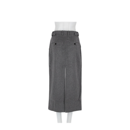 Virgin Wool Cashmere Skirt