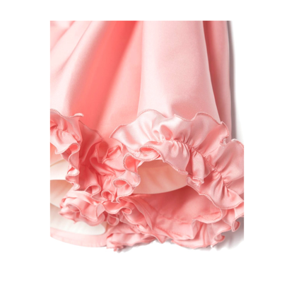 MAYFEYR - MIMISOL - Ruffled Satin Dress - MFAB553KTS0573PNK