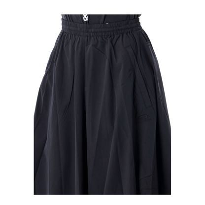 Tracksuit Skirt Long Skirt Black