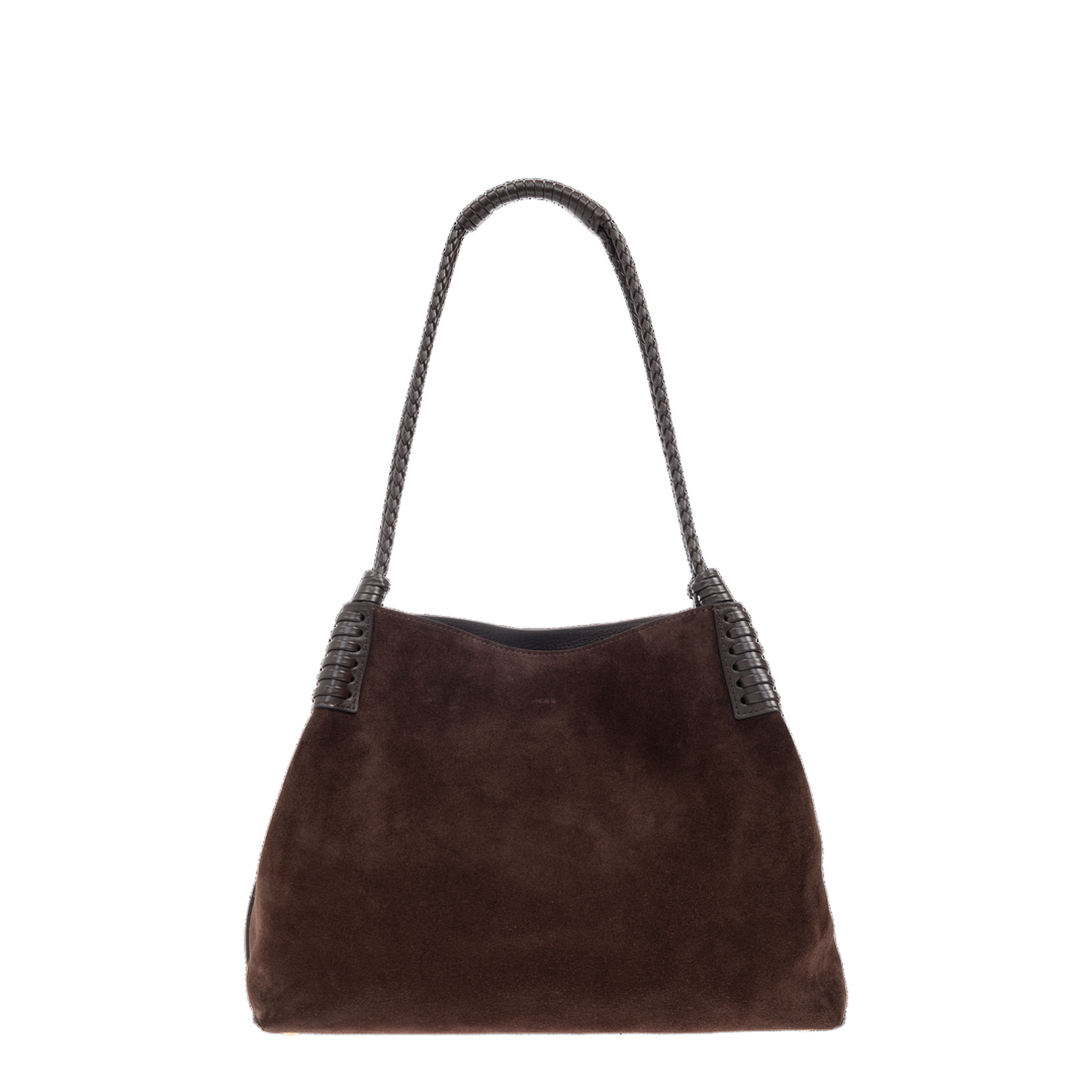 Small Libra Tote Bag in Suede