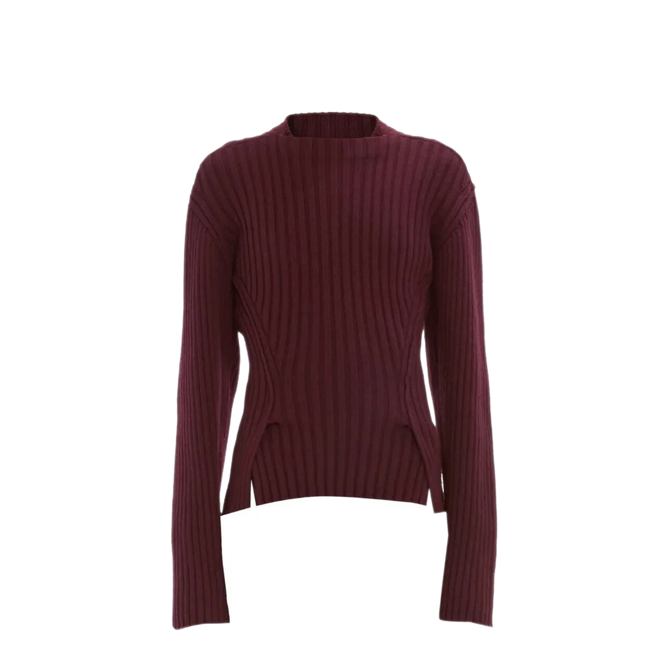 MAYFEYR - Victoria Beckham - Ribbed Jumper In Merino Wool - 1326KJU007314A