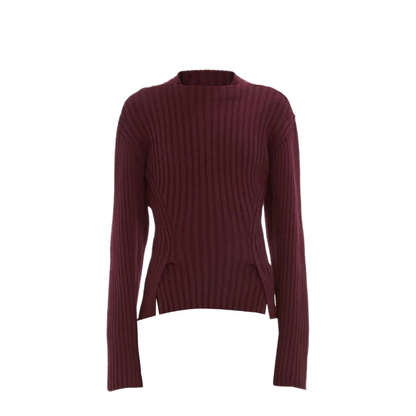 MAYFEYR - Victoria Beckham - Ribbed Jumper In Merino Wool - 1326KJU007314A