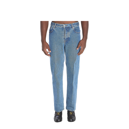 Straight Fit Denim Jeans
