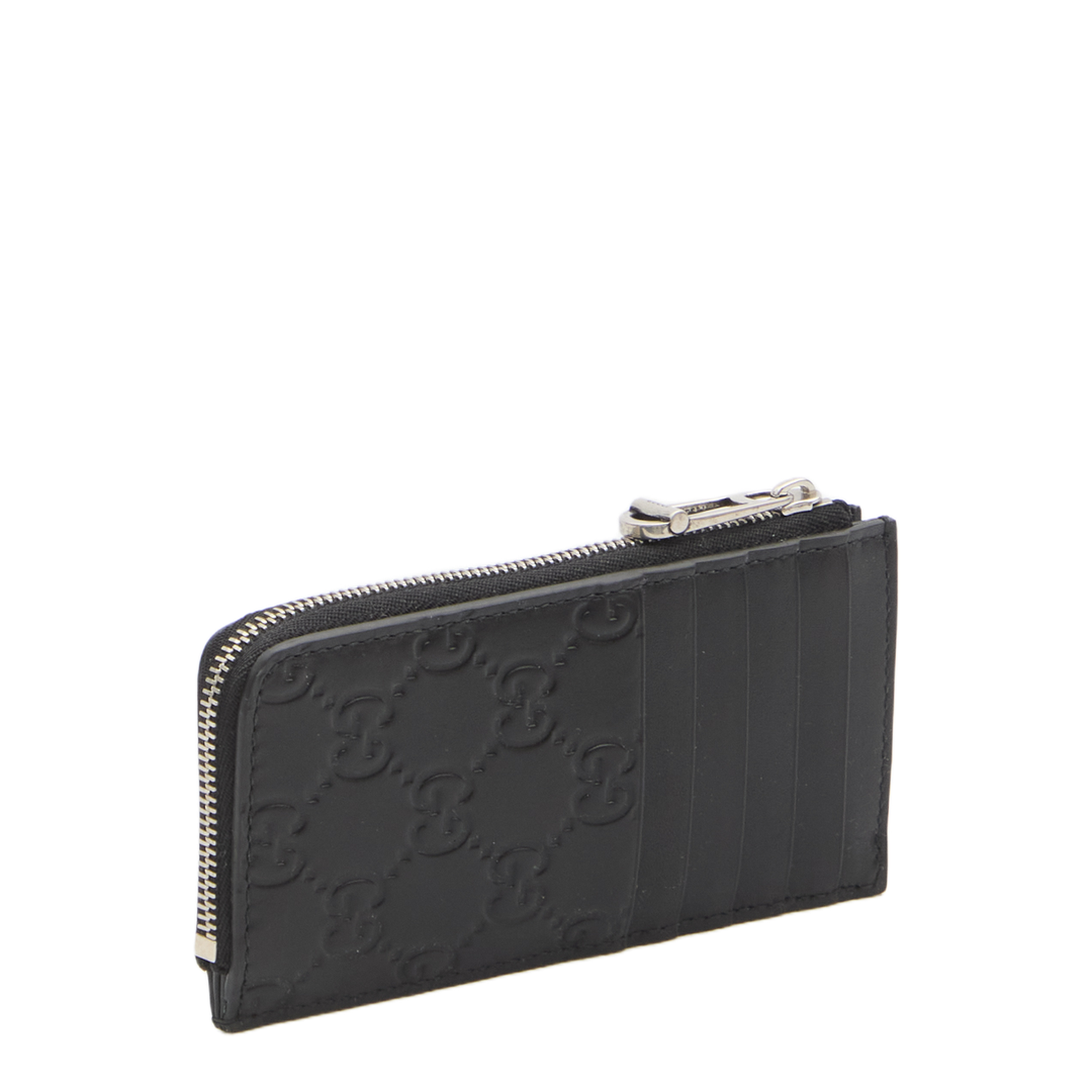 GG Emblem Card Case - Black