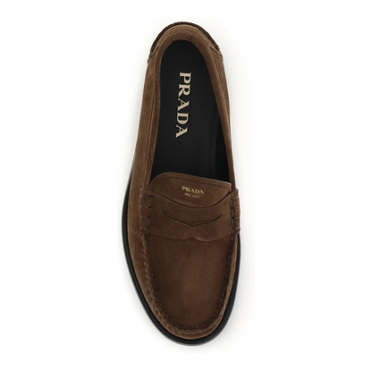 MAYFEYR - Prada - Suede Loafers - 2DB239FX000054F0324