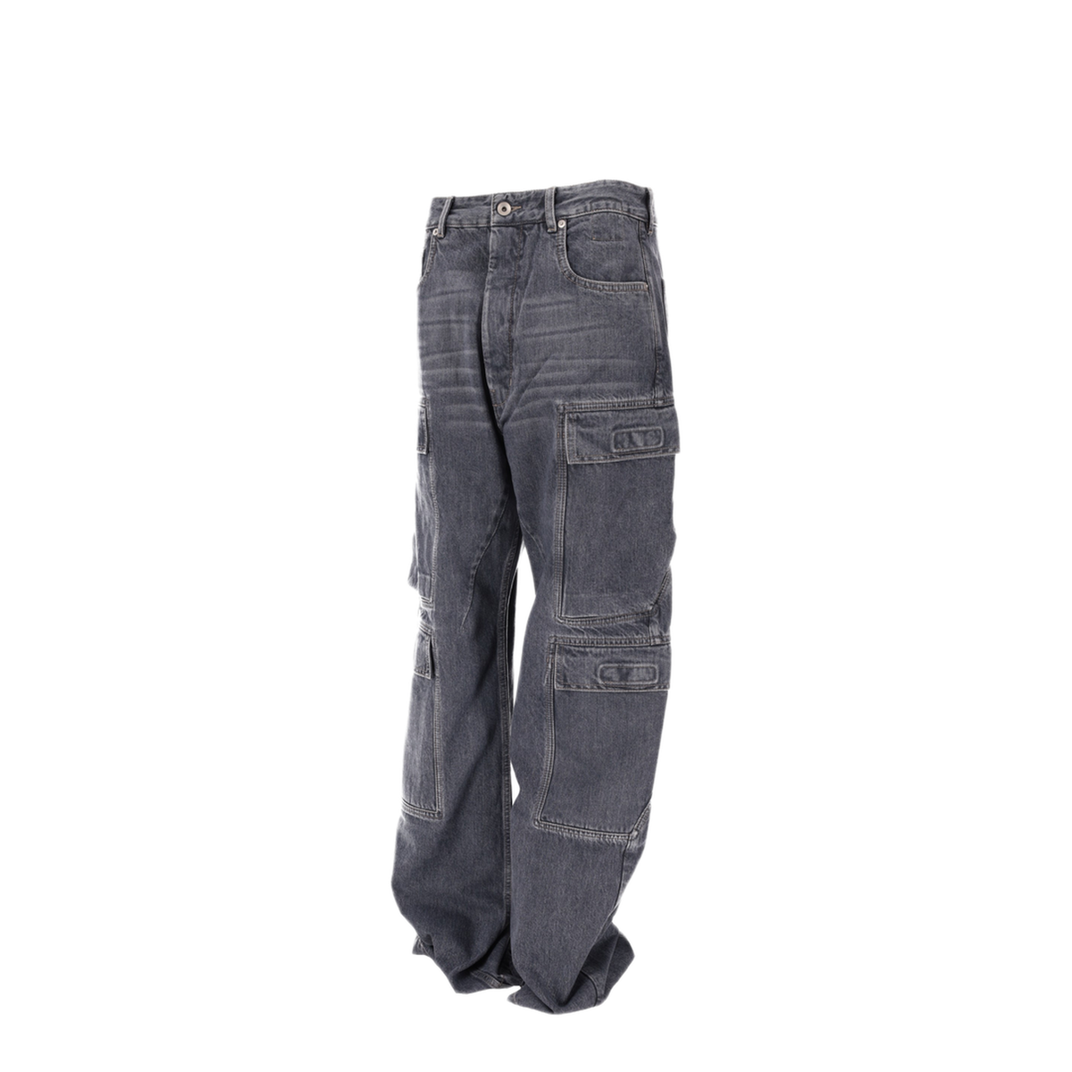 MAYFEYR - Rick Owens - Double Cargo Jeans - DU02E7361DGY58