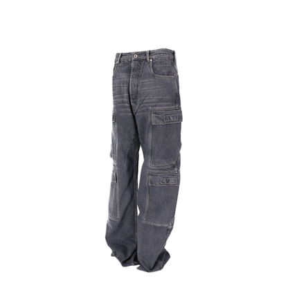 MAYFEYR - Rick Owens - Double Cargo Jeans - DU02E7361DGY58