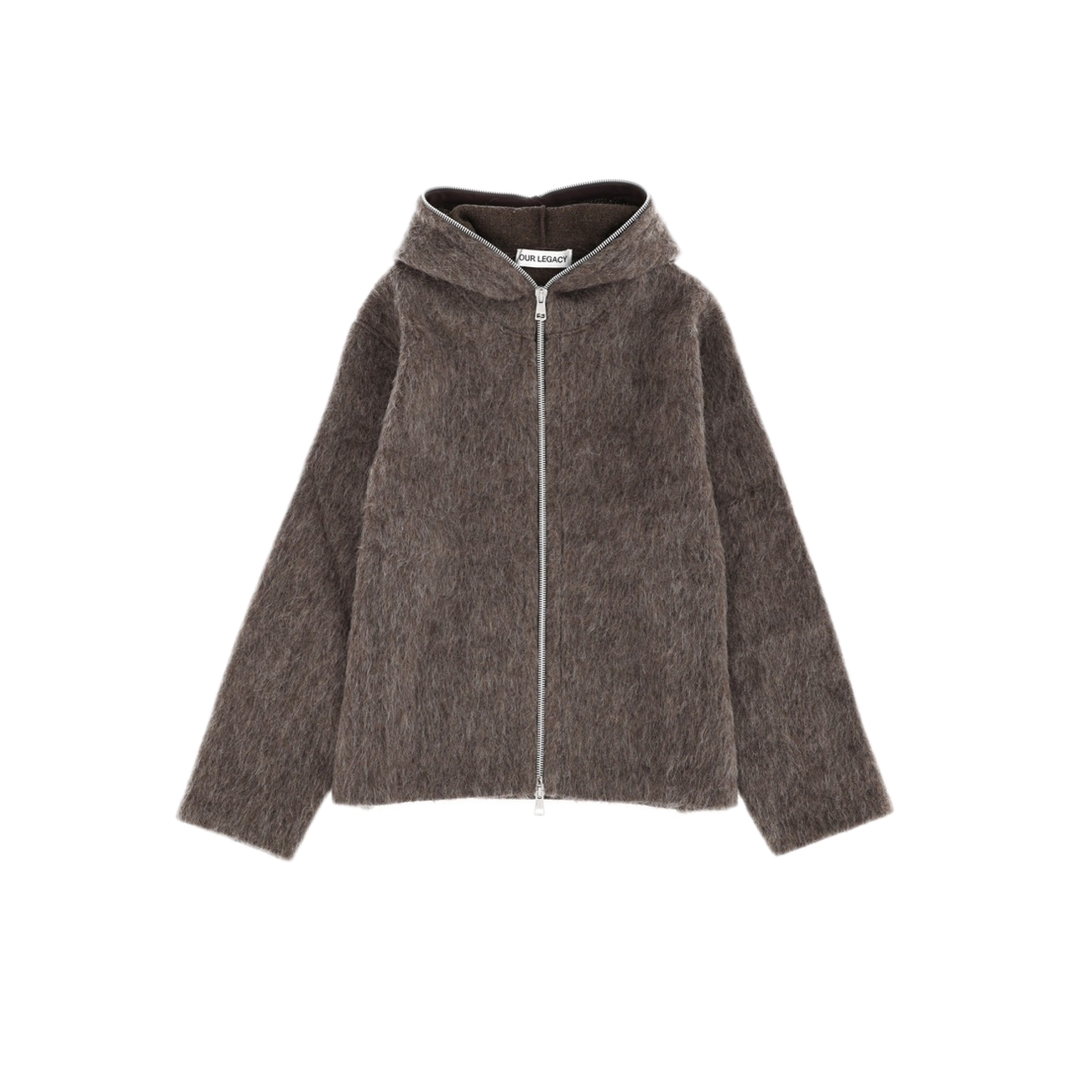 MAYFEYR - Our Legacy - Hooded Sweatshirt - M2266FMMOLEGREYHAIRYWOOL