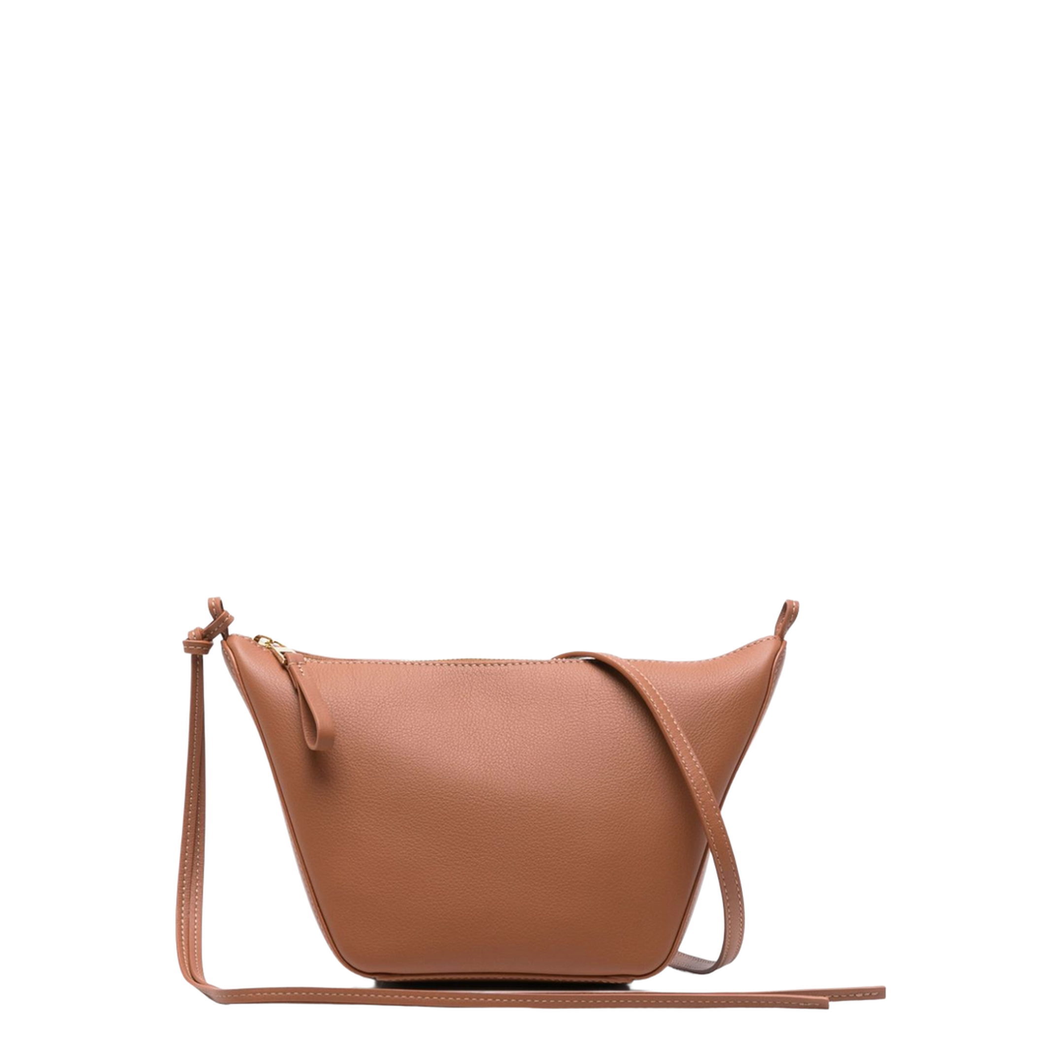 Hammock Mini Calfskin Shoulder Bag - Tan