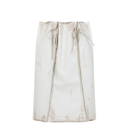MAYFEYR - Prada - Calf Leather Midi Skirt - 51928SOOO18DD