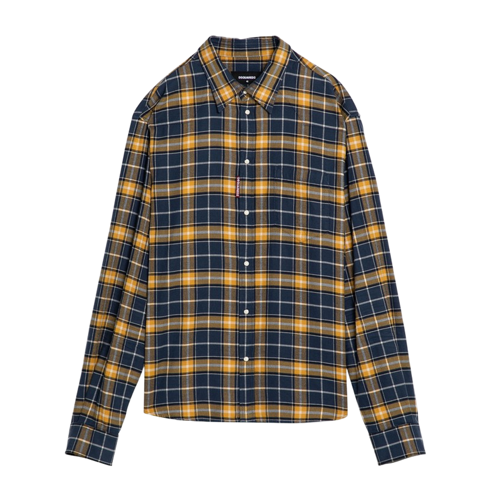 Blue and Yellow Chequered Shirt