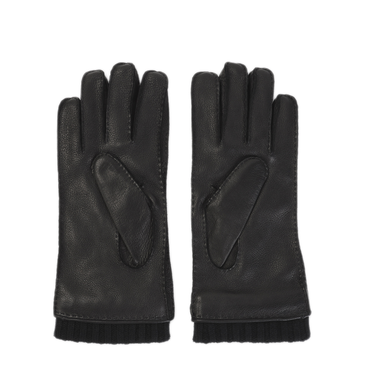 MAYFEYR - CANALI - Gloves In Black Deerskin Leather - GUA01ZF00035110