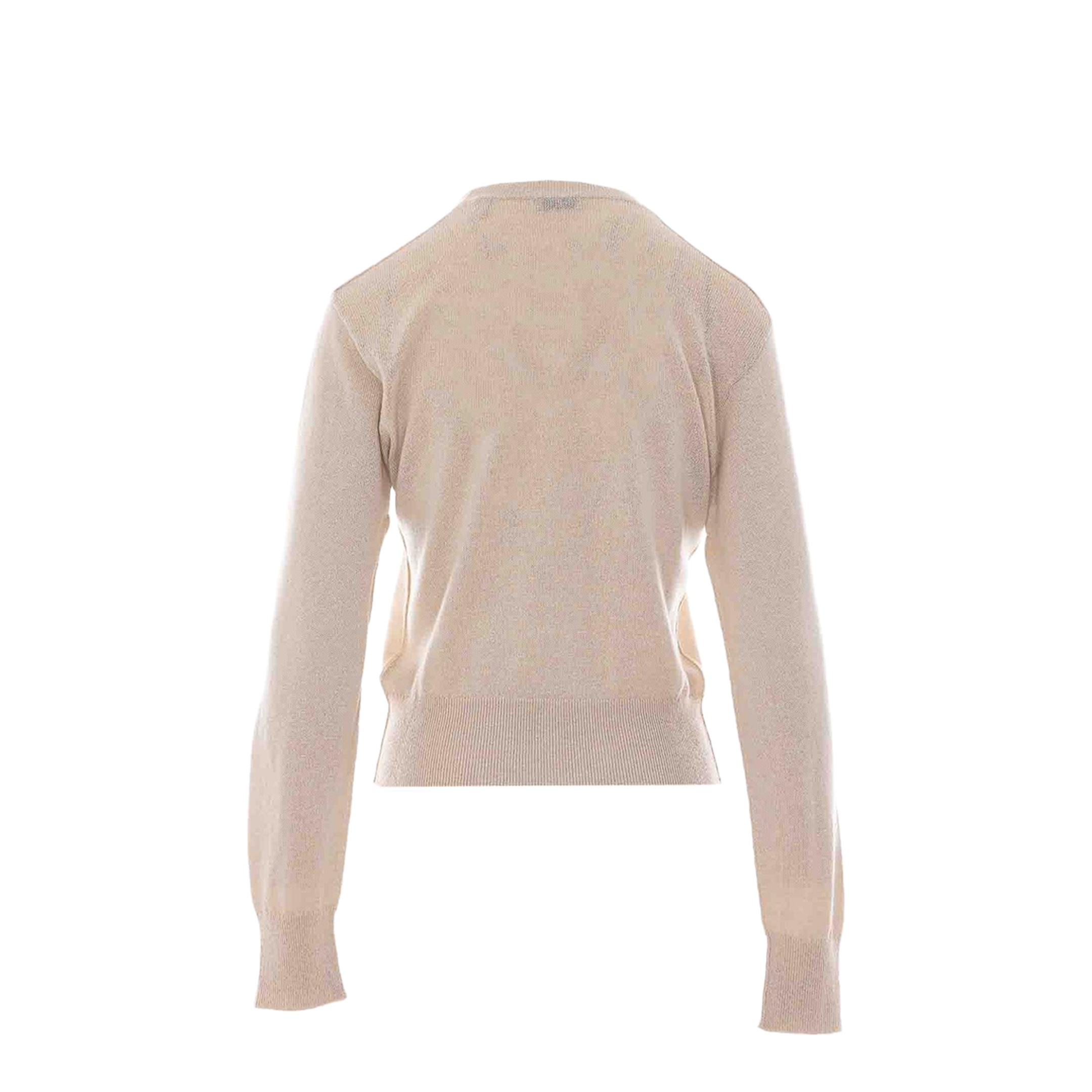 MAYFEYR - Burberry - Beige And White Sweater - 8122343