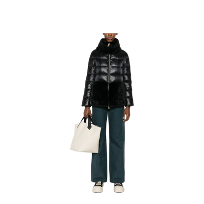 MAYFEYR - Herno - Ultralight Nylon And Alternative Fur Cape - PI001933D12017Z