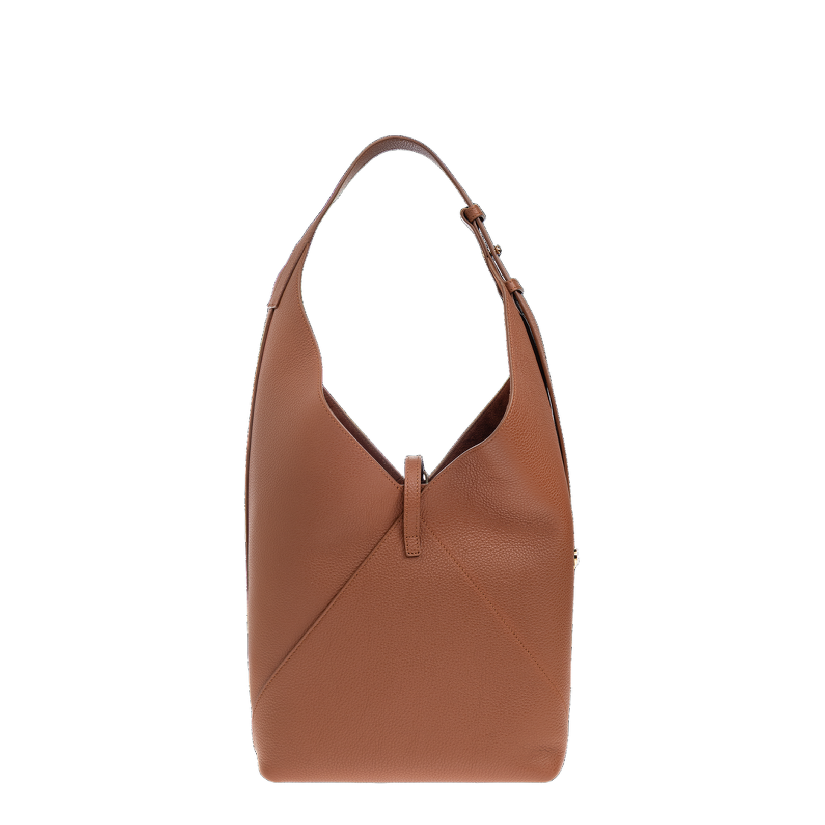 Leather shoulder bag