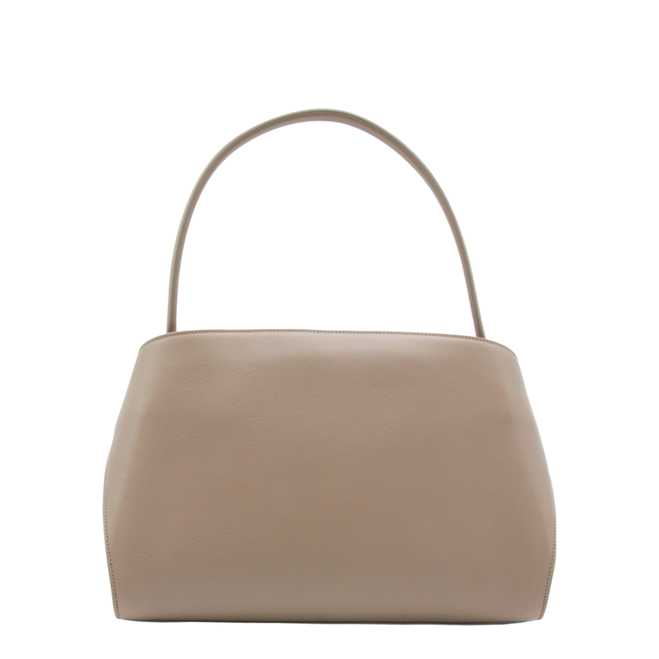 Hug Medium Calfskin Shoulder Bag - Nero