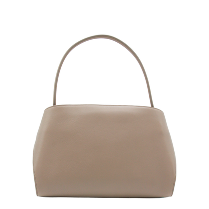 Hug Medium Calfskin Shoulder Bag - Nero