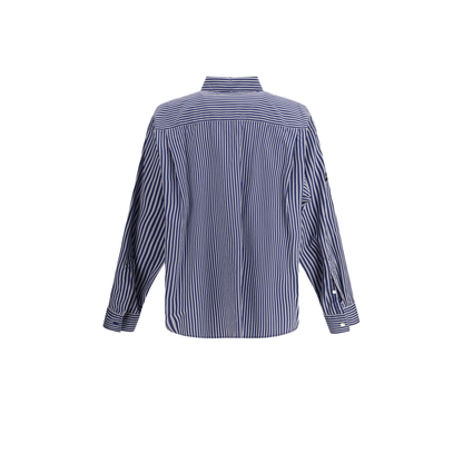 MAYFEYR - Balenciaga - Embroidered Poplin Oversized Shirt - 857814TTM34