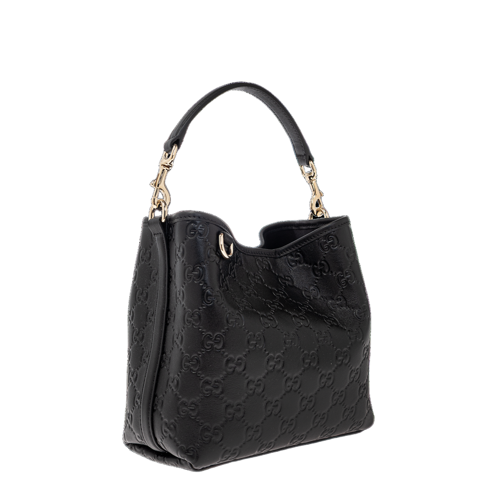 GG Emblem Small Bucket Bag