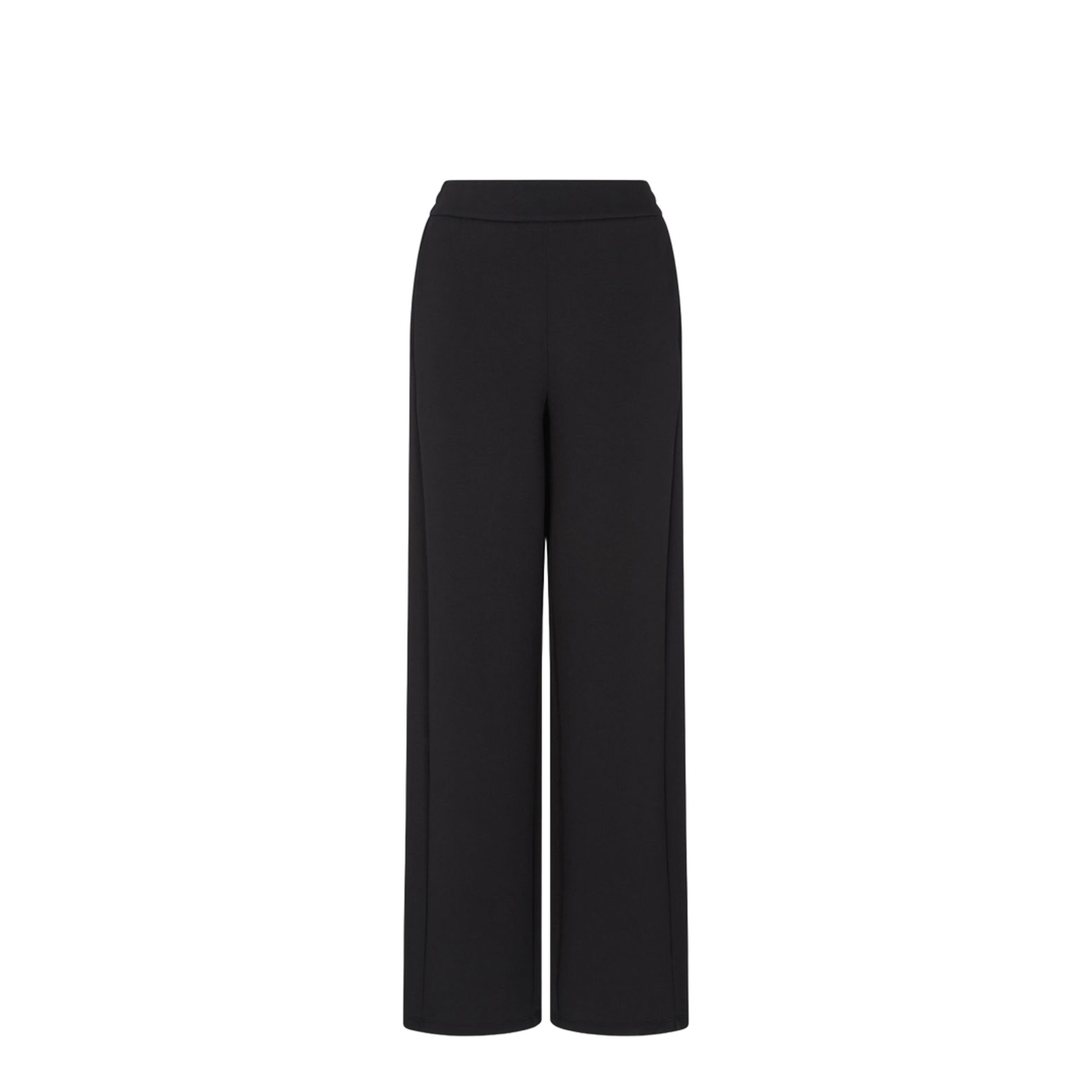 Double Jersey Trousers with an Elasticated Waist