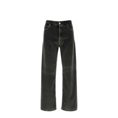 MAYFEYR - Fendi - Charcoal Corduroy Pant - FLP302AVY5F0TY6