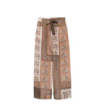 Relaxed Pant Chocolate Bandana
