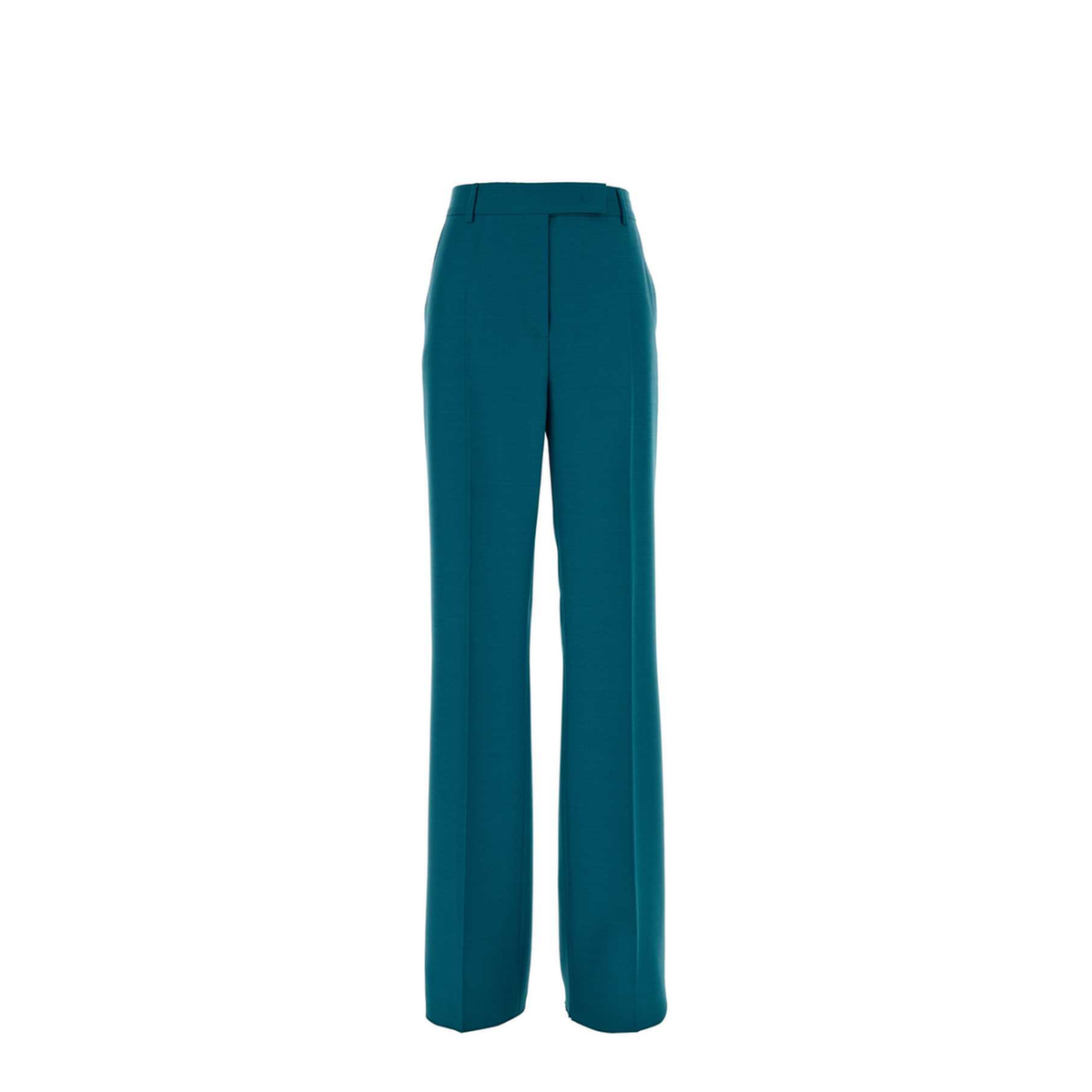 MAYFEYR - Max Mara - Petrol Blue Wool Blend Talco Pant - 2611131101600003