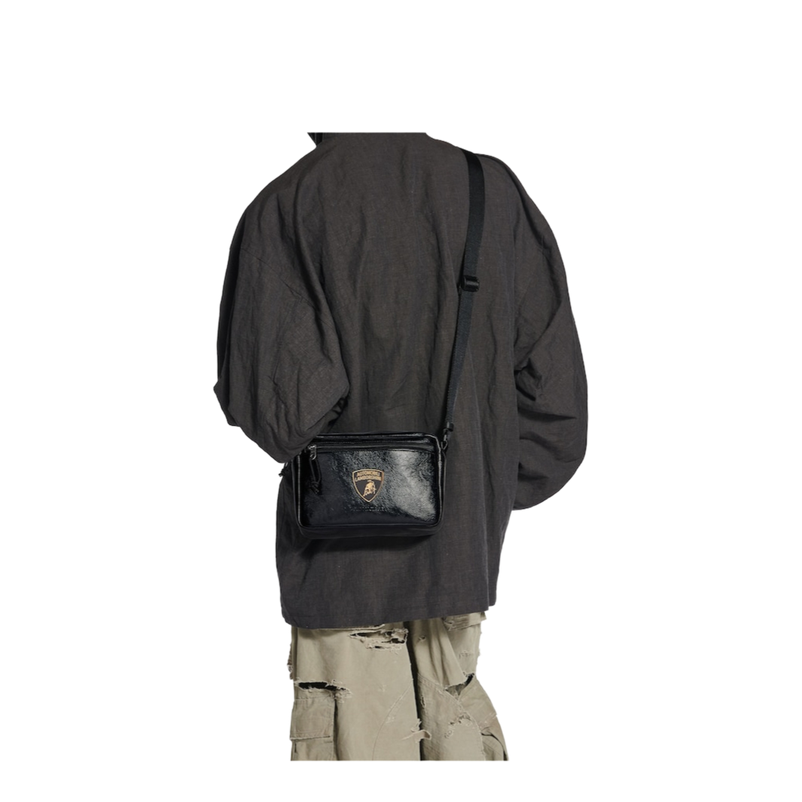 Explorer Shoulder Bag in Black