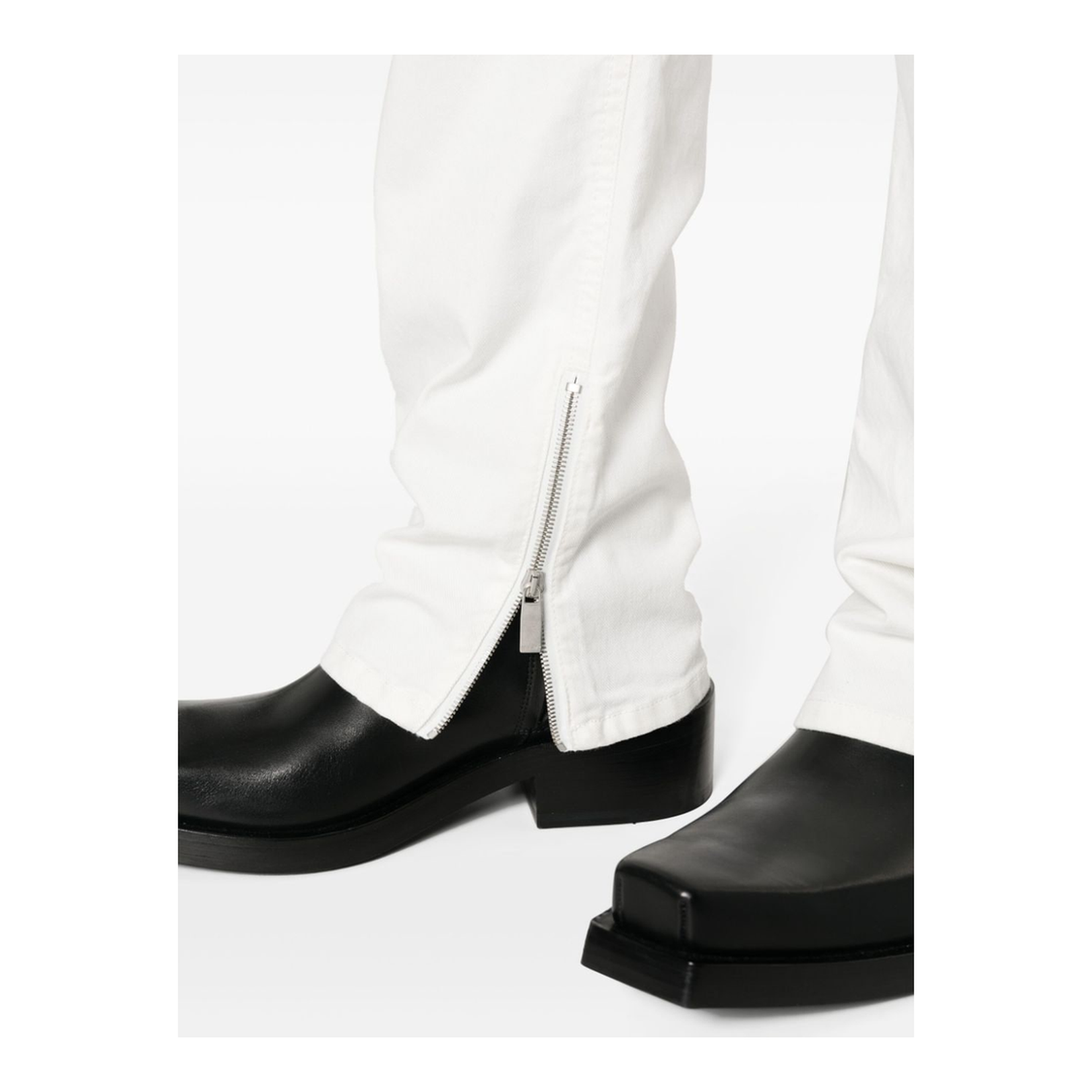 Optical White Straight Leg Jeans