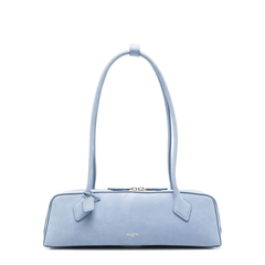 Le Teckel Medium Cotton Shoulder Bag - Blue