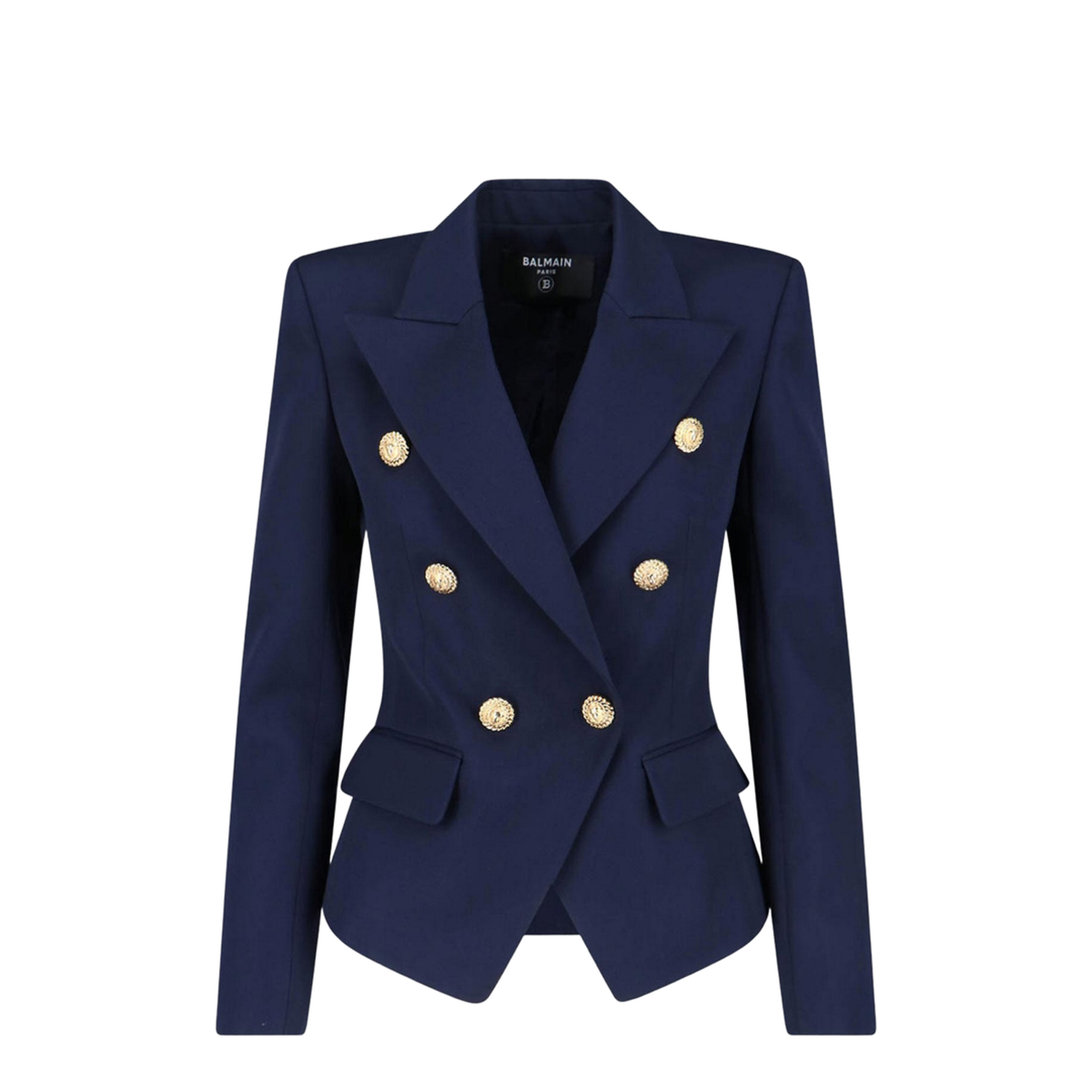 Double-Breasted Blazer Blue