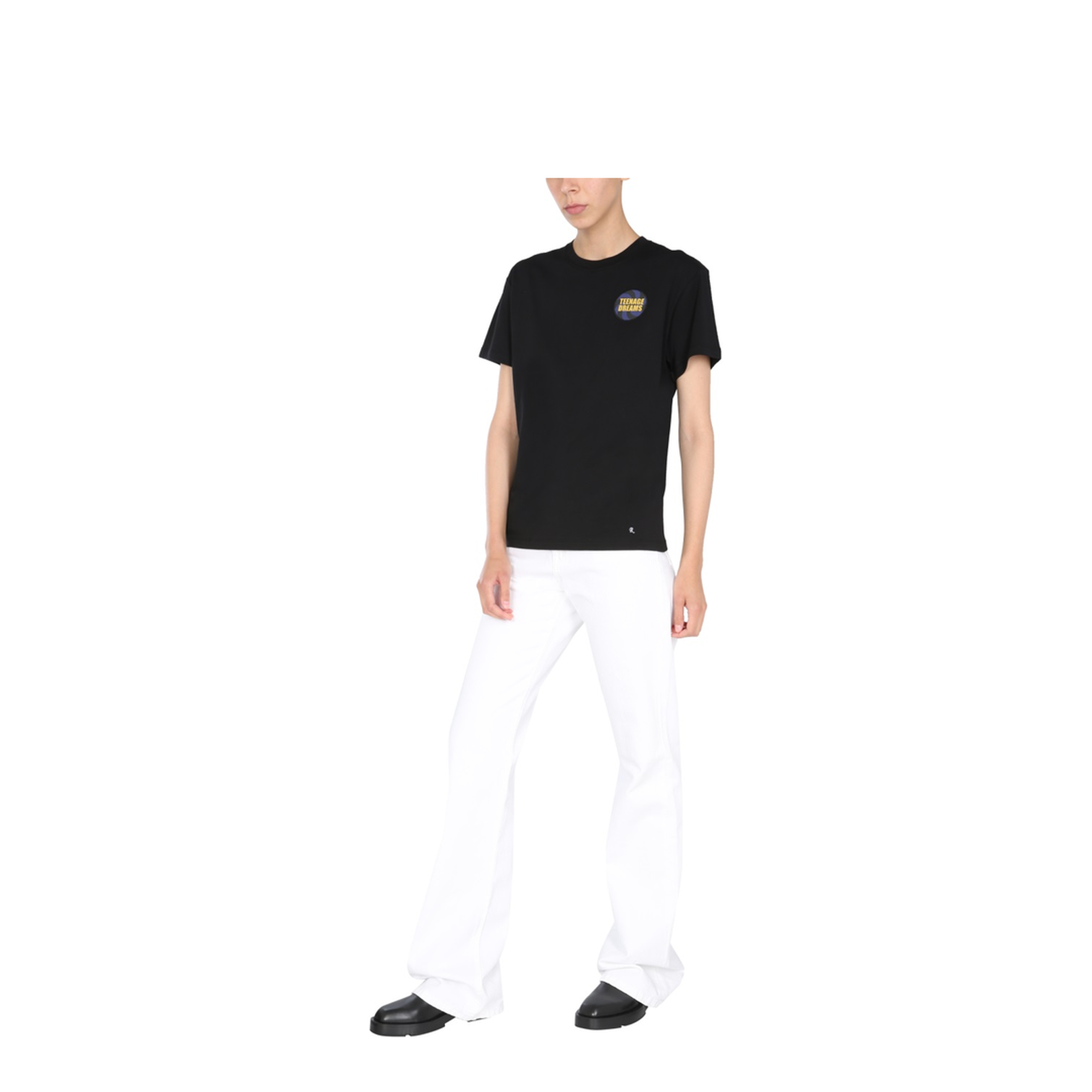 MAYFEYR - RAF SIMONS - Crew Neck T Shirt - 211W104190010099