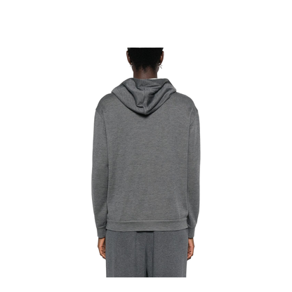 Cotton and Silk Blend Hoodie