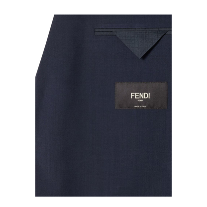 MAYFEYR - Fendi - Wool Canvas Single-Breasted Blazer - FJ0987AYU7