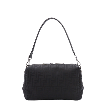 Medium Fabric Black Bag