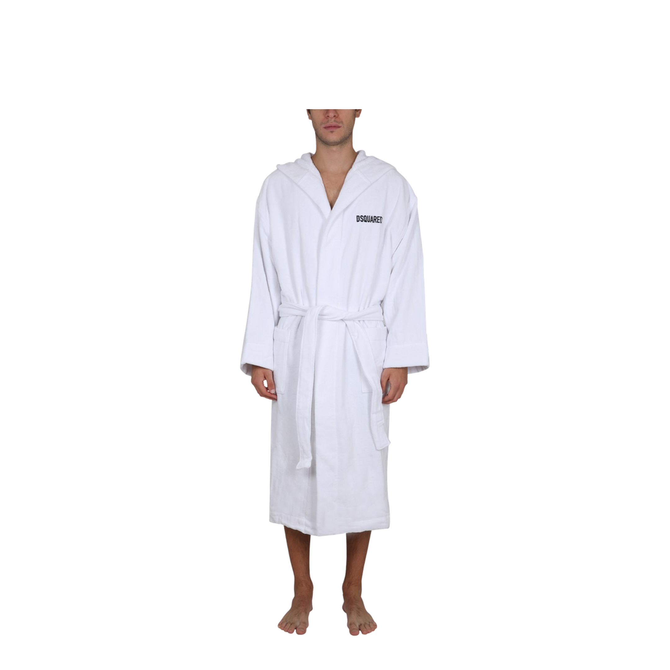 MAYFEYR - Dsquared2 - Bathrobe With Logo - D7P404220110