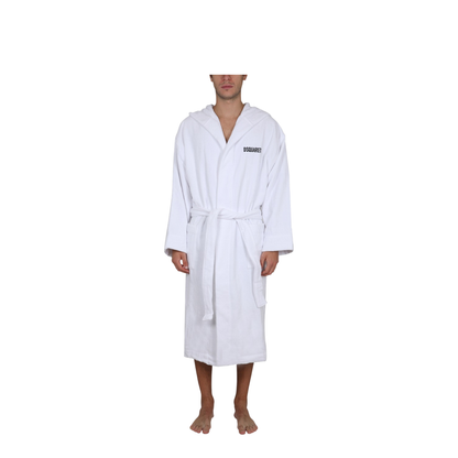 MAYFEYR - Dsquared2 - Bathrobe With Logo - D7P404220110