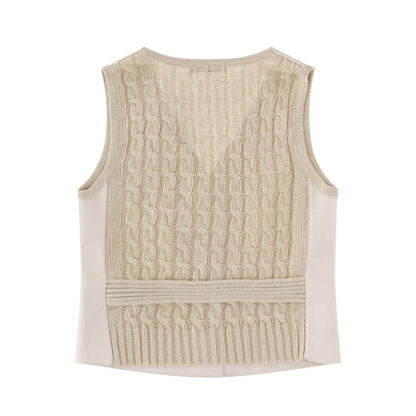 MAYFEYR - Max Mara - Gilet "Calibri" In Lino - 2611351012600113001