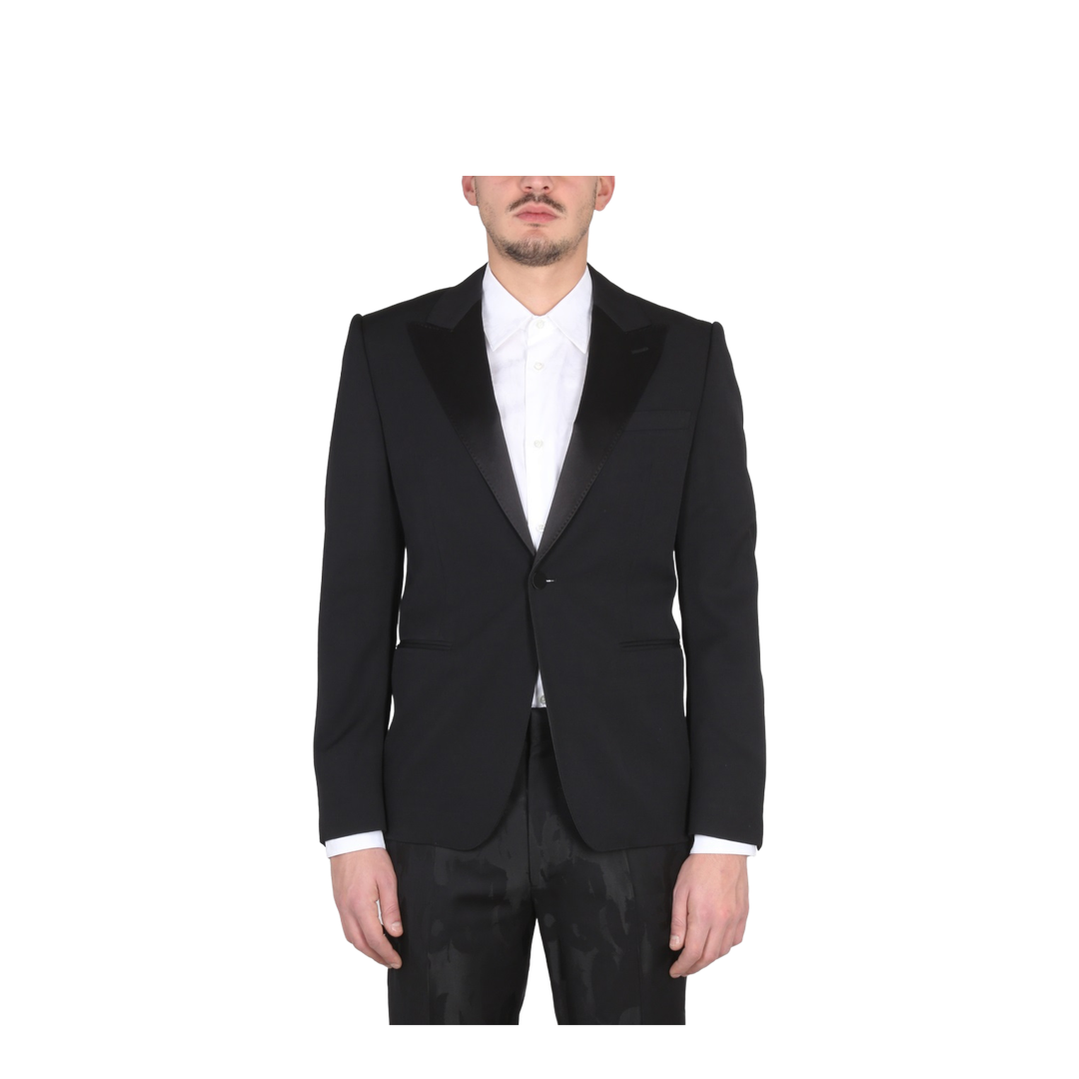 Single-Breasted Suit Jacket