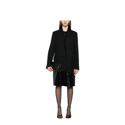 Wool Single-Breasted Jacket