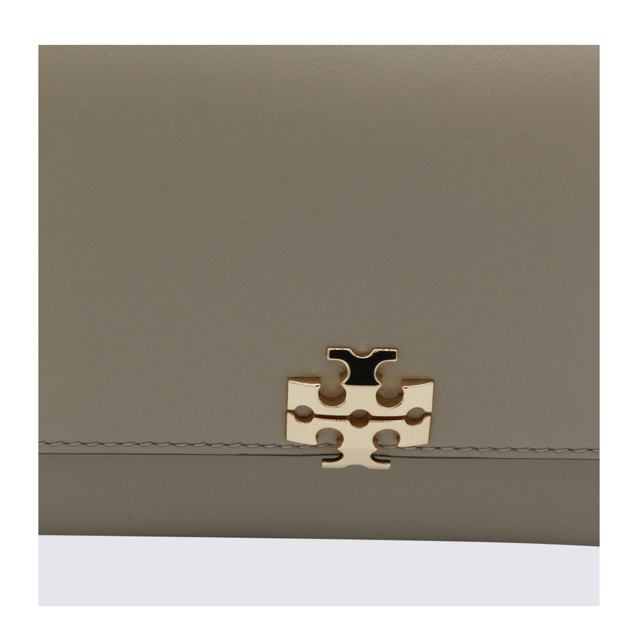 Charlie Small Leather Shoulder Bag - Soft Cement