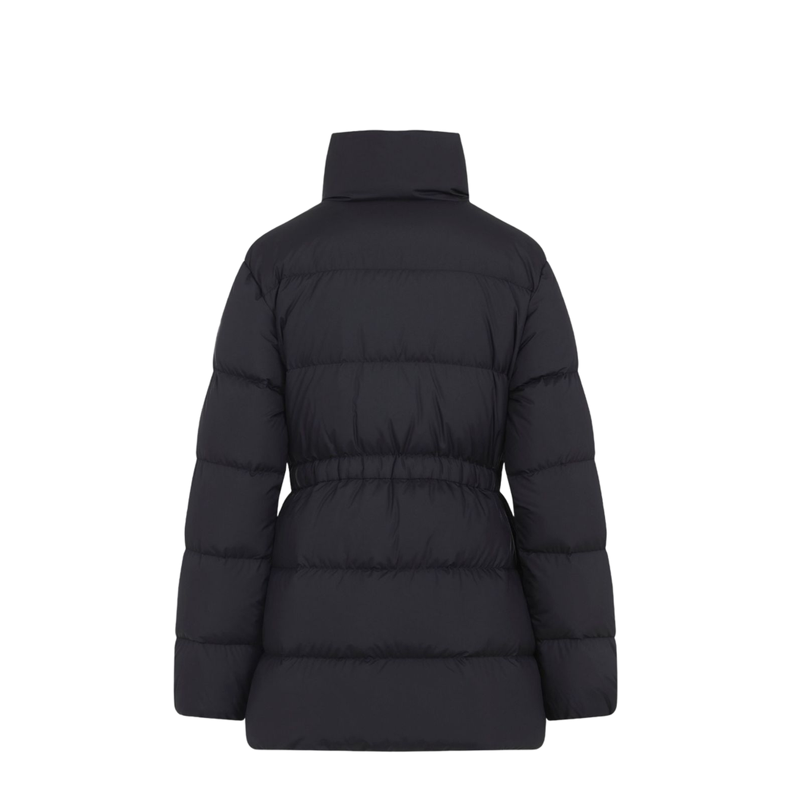 Black Brossette Short Down Jacket