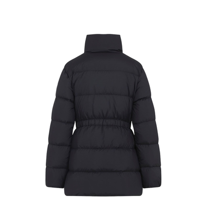 Black Brossette Short Down Jacket