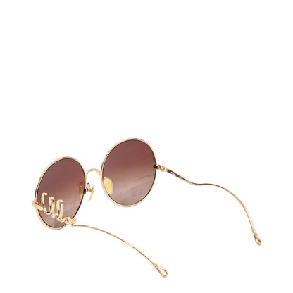 Brown 60 Sunglasses Multicolor