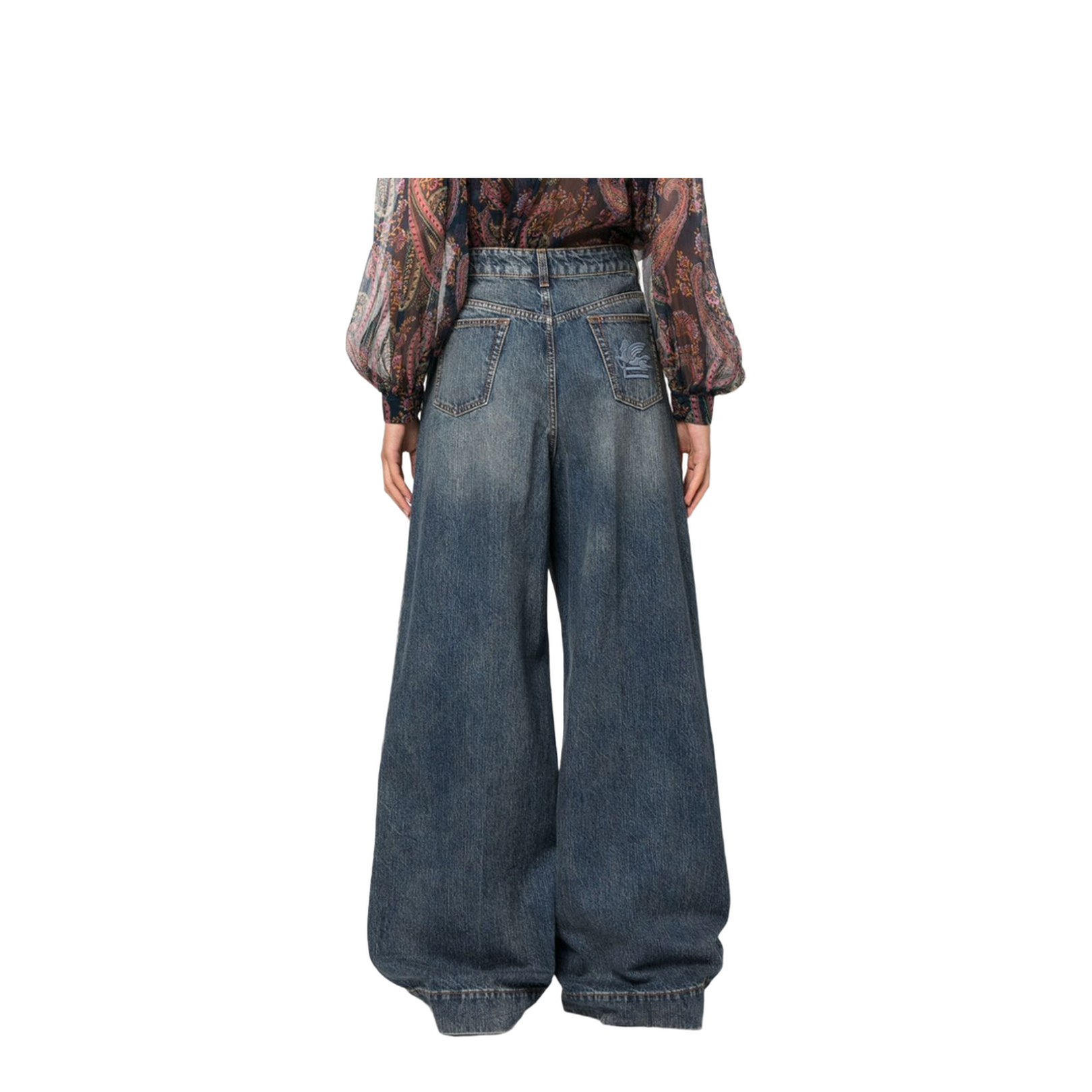 High-Rise Flared Jeans