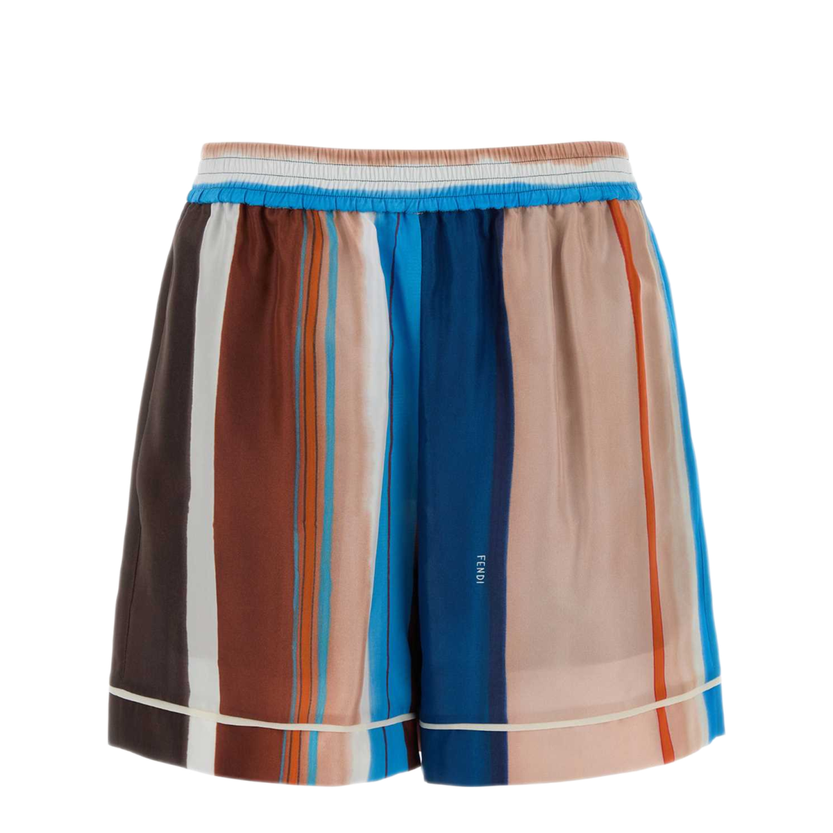 MAYFEYR - Fendi - Printed Silk Shorts - FR6754AMETF1WXC