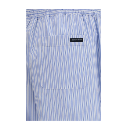 MAYFEYR - Dolce & Gabbana - Striped Poplin Pants - FTDLETFR510