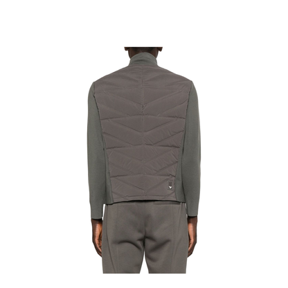 Travel Essentials Two-Piece Effect Full-Zip Down Jacket