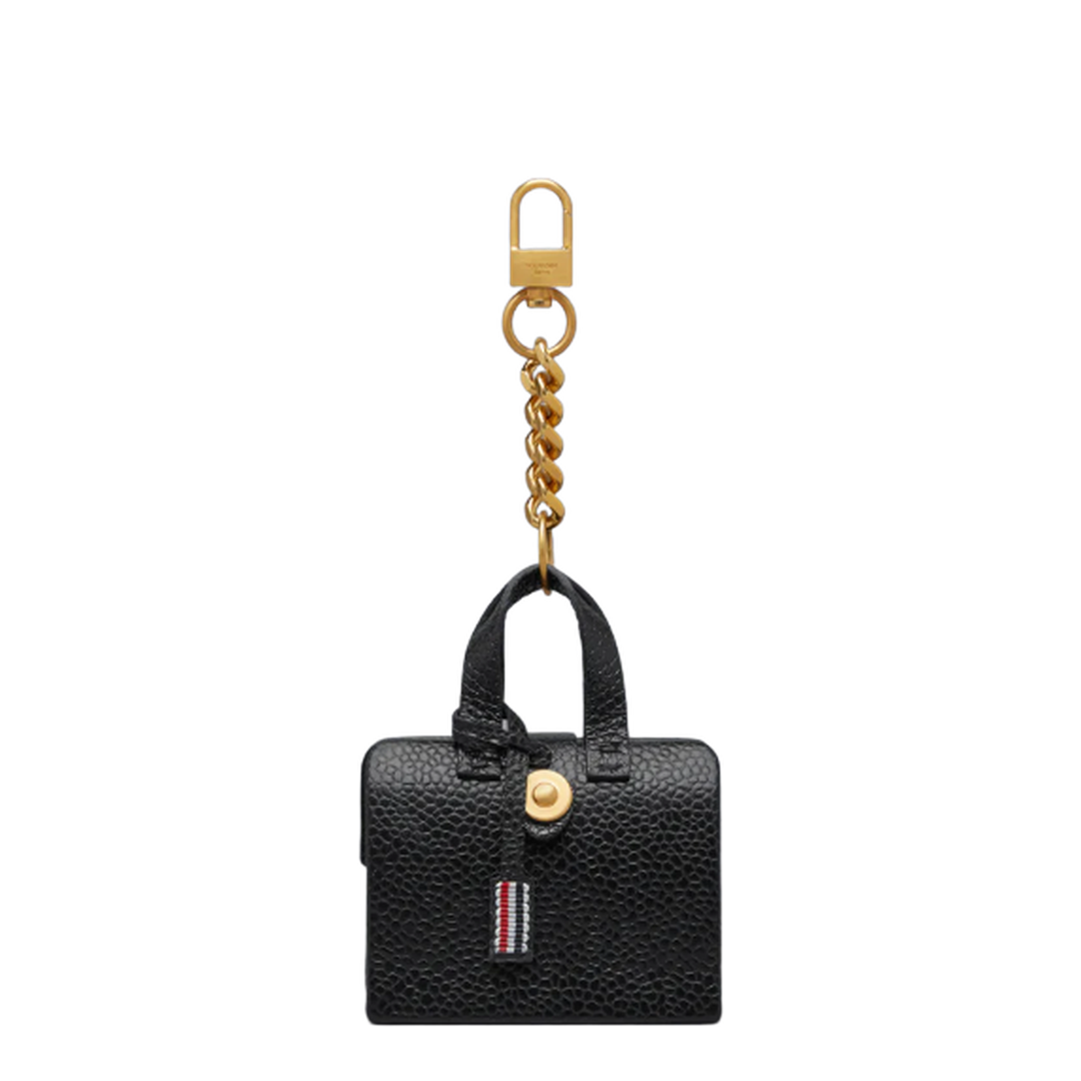 MAYFEYR - Thom Browne - Soft Mr. Thom Charm In Caviar Agneau - UAM095A06560001